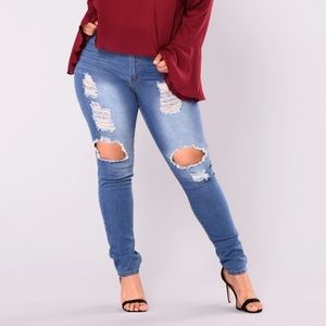 Say Yes To Distress Jeans